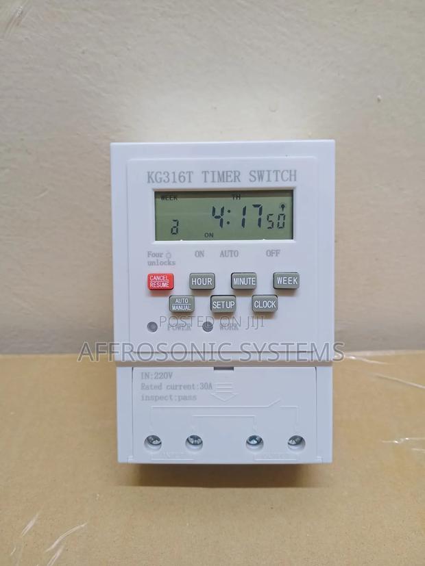 Electric Bell Timer Switch - main view