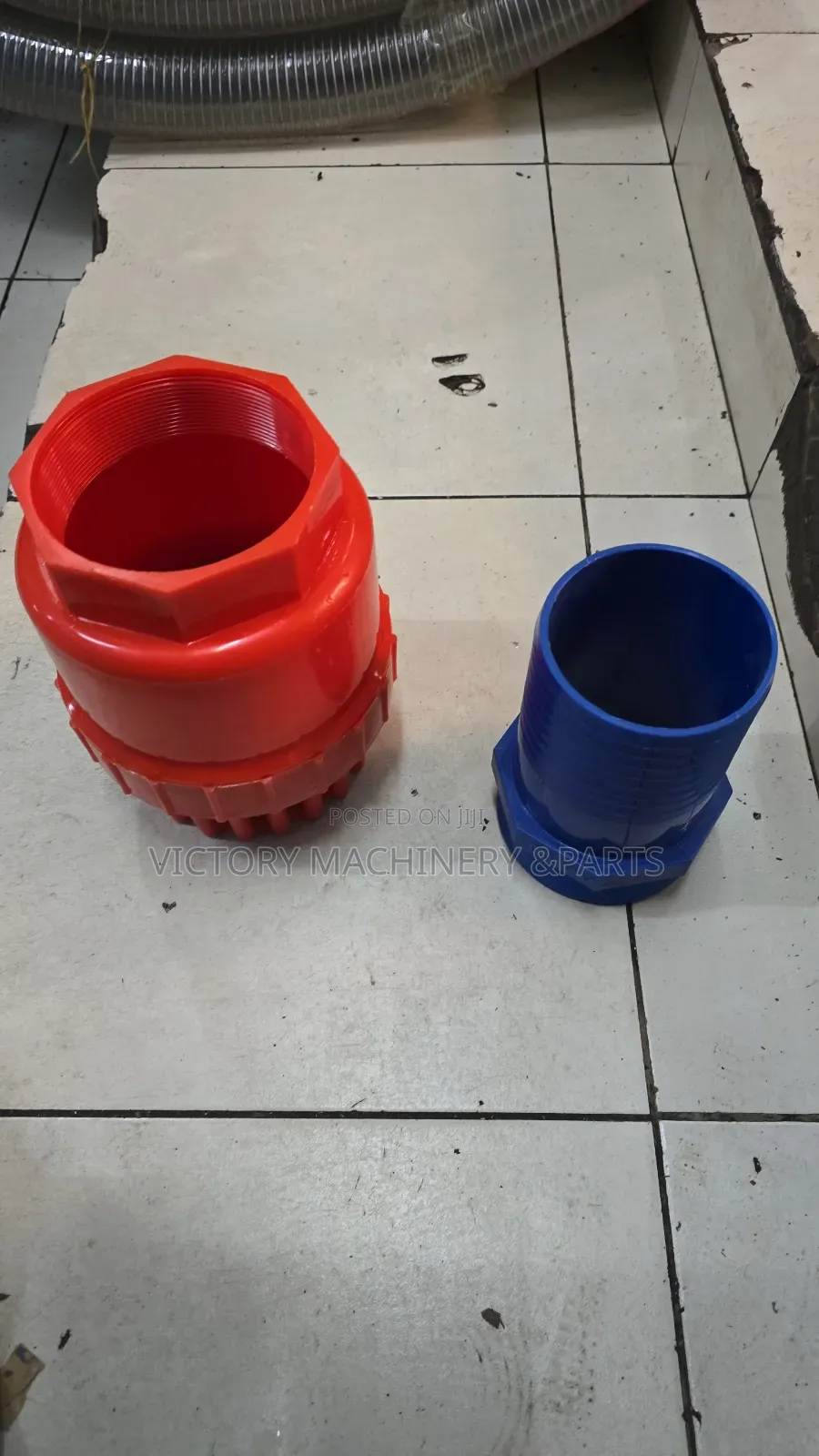 4 Inch Plastic Red Footvalve