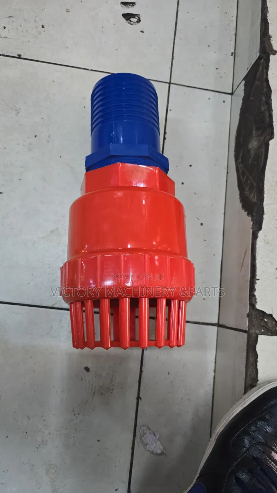 4 Inch Plastic Red Footvalve