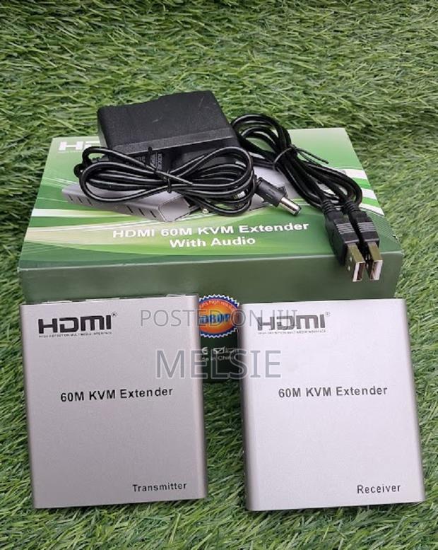 Hdmi 60 Meters KVM Extender With Audio Two-Way Audio Output