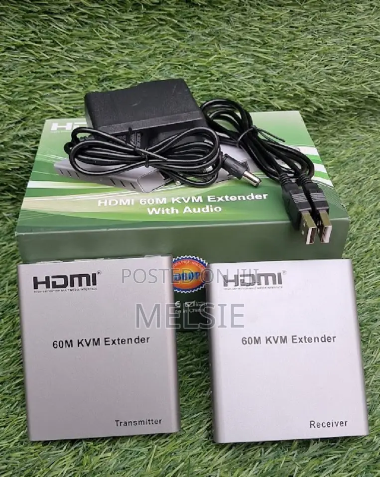Hdmi 60 Meters KVM Extender With Audio Two-Way Audio Output