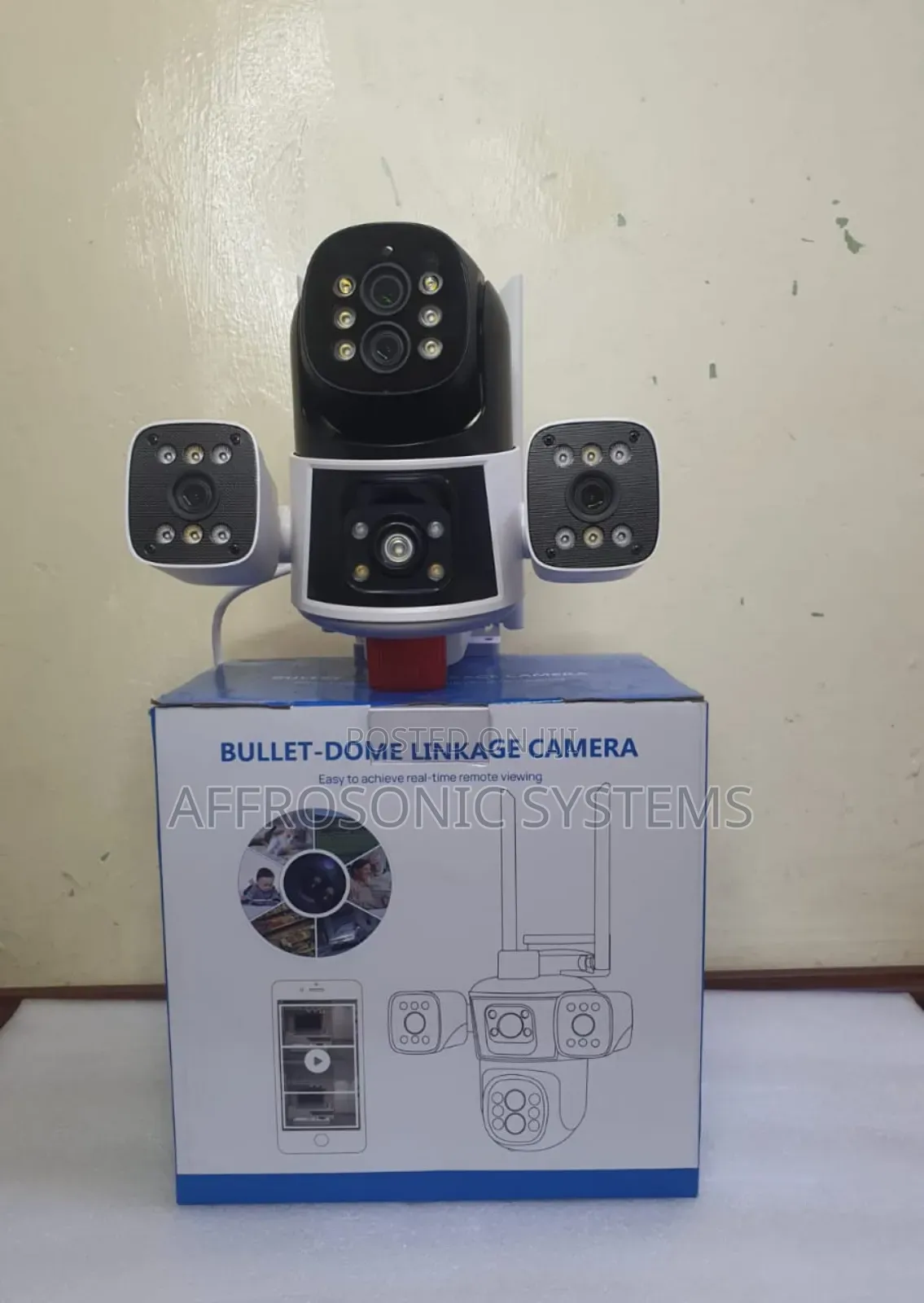 Electric Triple Lense Camera