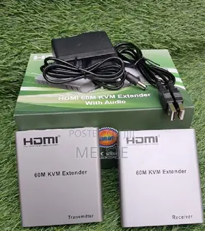 KVM Extender With Audio Hdmi 60 Meters Support Systems Such as Linux