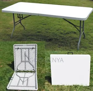 Home Table; Plastic Folding Rectangular Table for Outdoor Catering