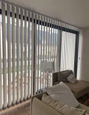 Operational Vertical Blinds