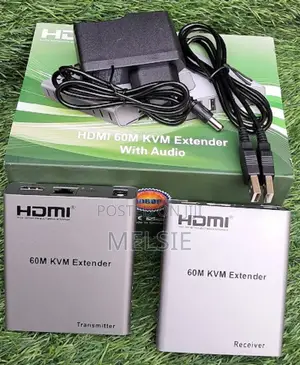 Extends Hdmi and KVM Signals , Hdmi 60 Meters KVM Extender