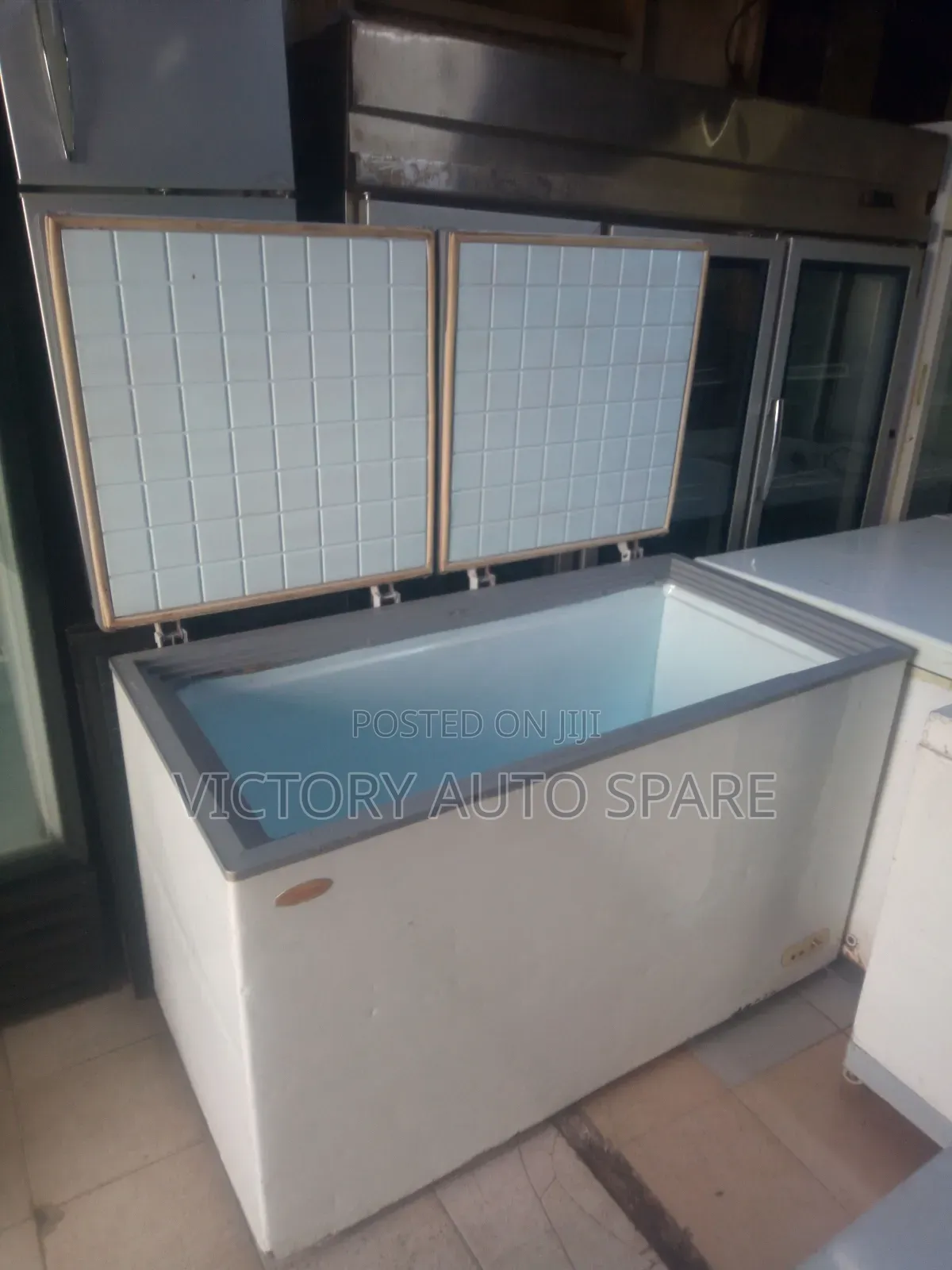 Double Door Freezer