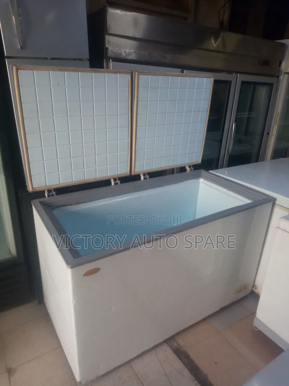 Double Door Freezer