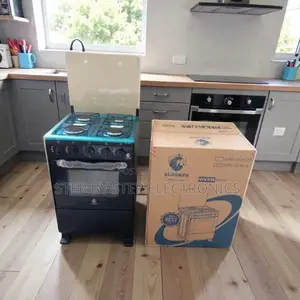 Elegant Stainless Finish Free Standing Cooker With Gas Oven
