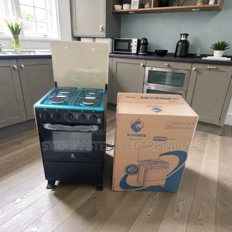 Smooth Flame Control Gas Free Standing Cooker With Gas Oven