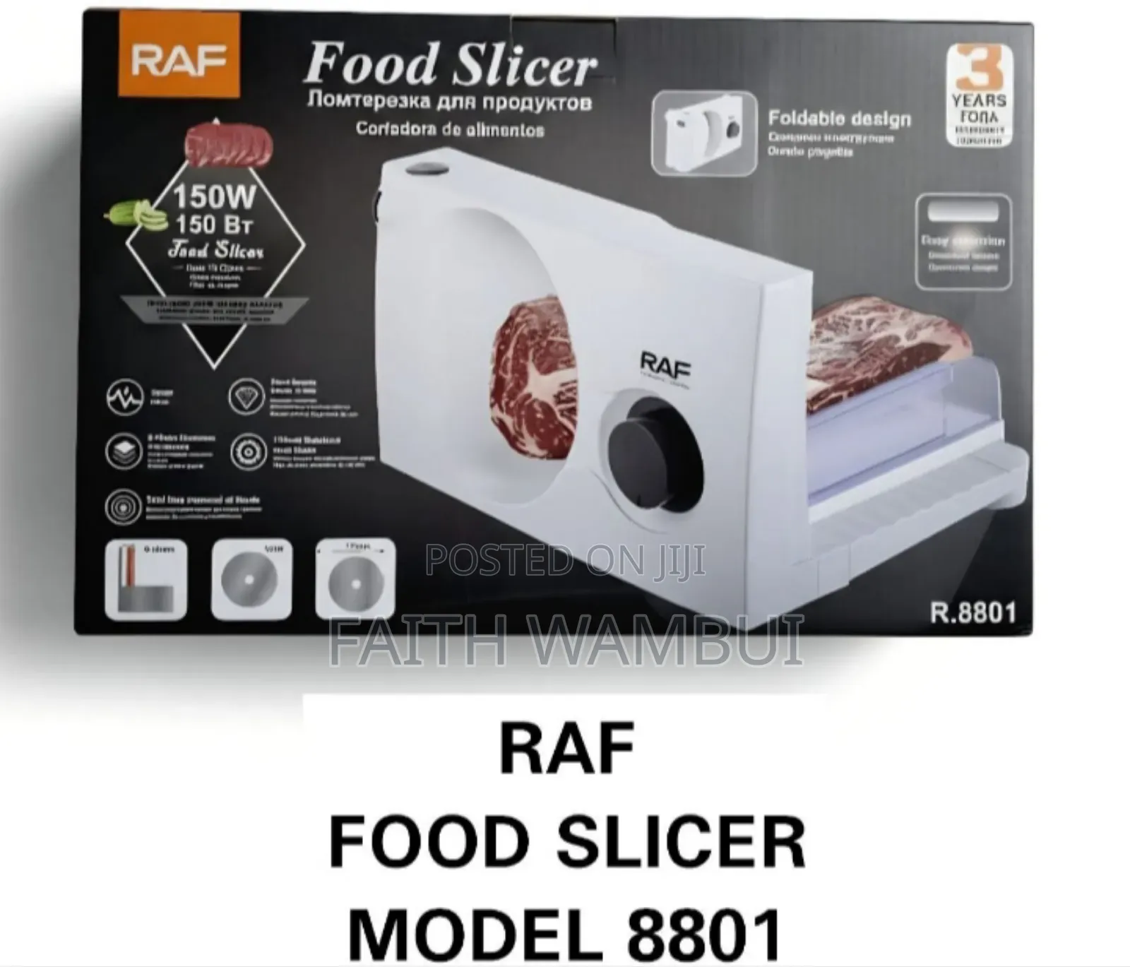 New Arrival Raf Food Slicer Machine /Food Slicer Machine