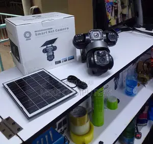 4g Triple Lens Solar Powered CCTV Security Outdoor Camera
