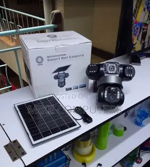 4g Triple Lens Solar Powered Camera With Night Vision