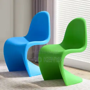 Home Chair; Modern Dining Chair Crafted From Durable Fiberglass