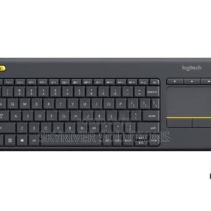 Logitech Plus Wireless Keyboard With Touchpad -Black - 920-007145 - thumbnail 2