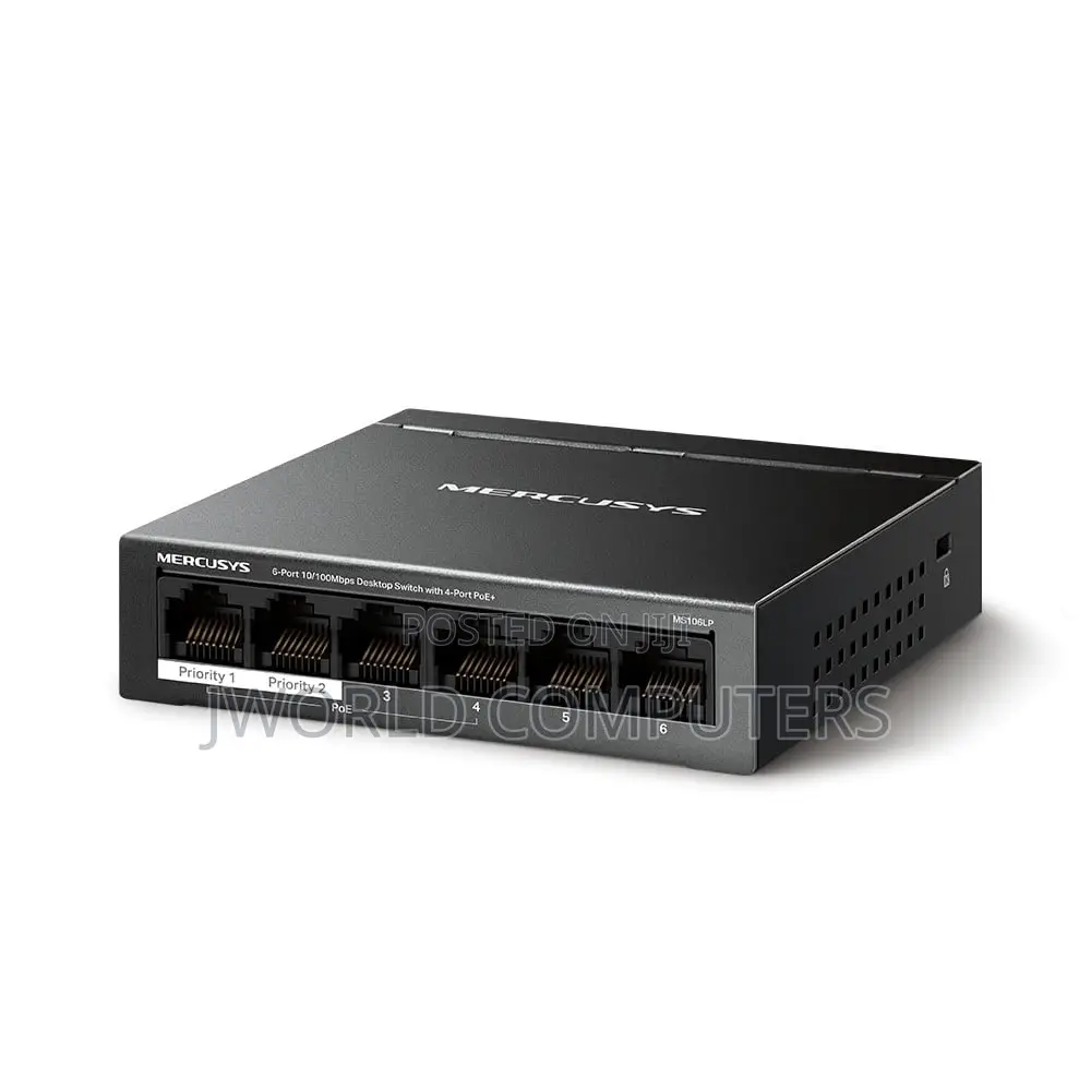 Tl-Ms106lpdesktop Switch With