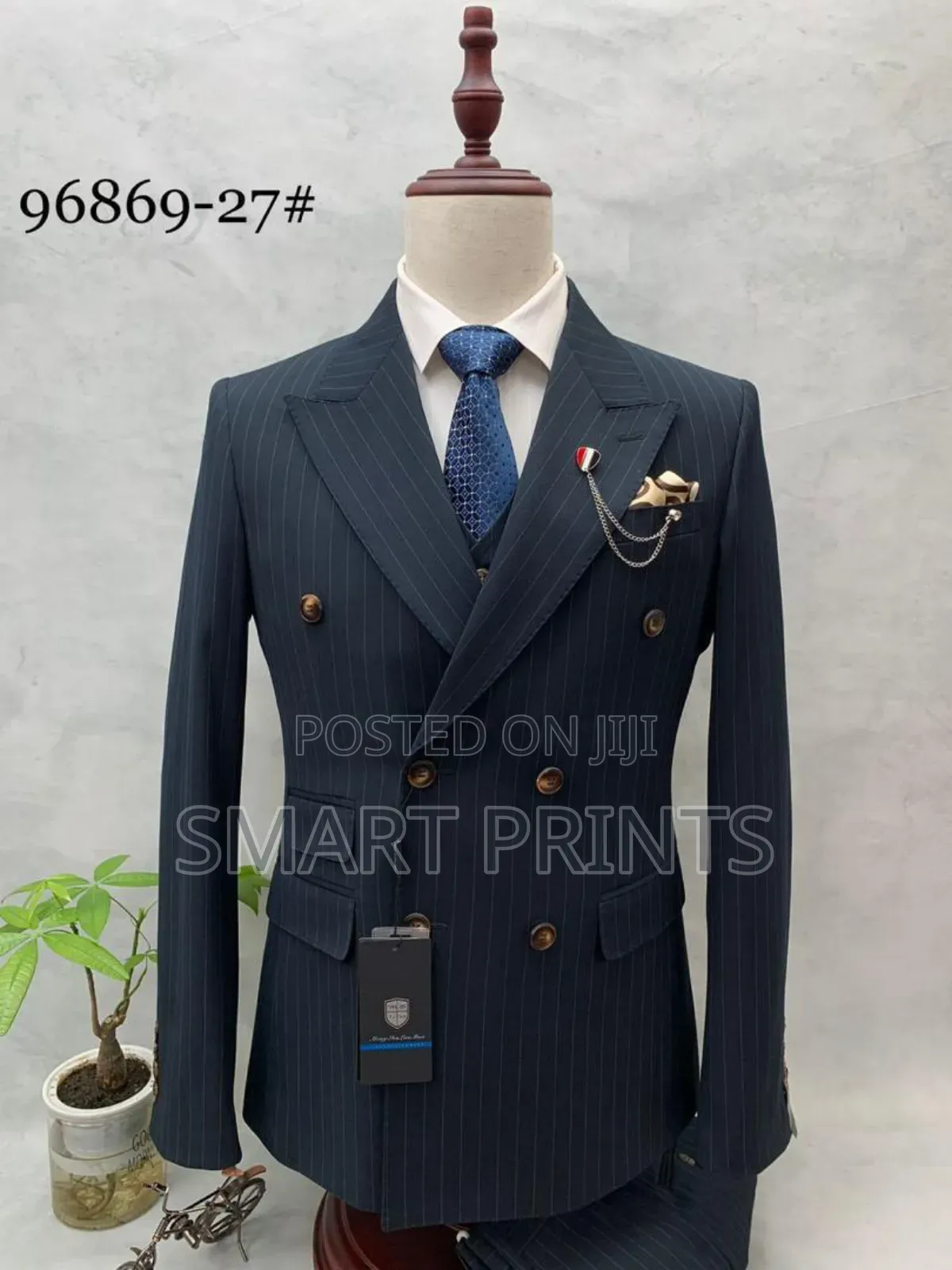 Elegant 3-Piece Men’S Suit – Blazer, Vest Trousers. Call