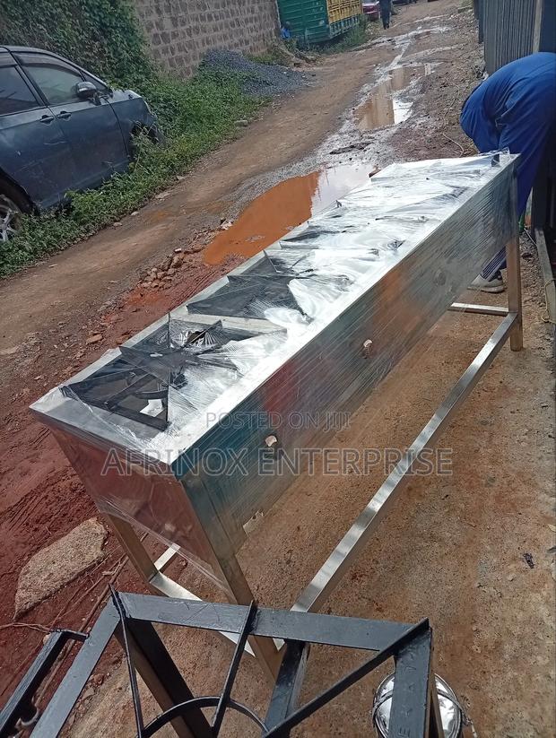 Professional 4-Burner Gas Cooker - thumbnail 5