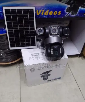 Triple Lens 4g Solar PTZ Camera – Advanced Outdoor Security Camera