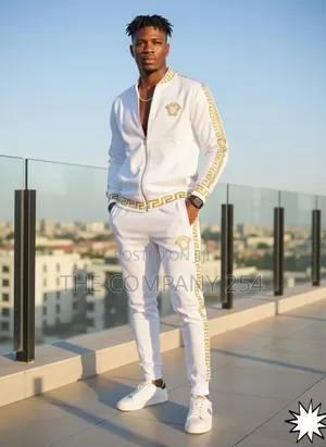 Quality Design Versace Men 2 Pieces Track Suits