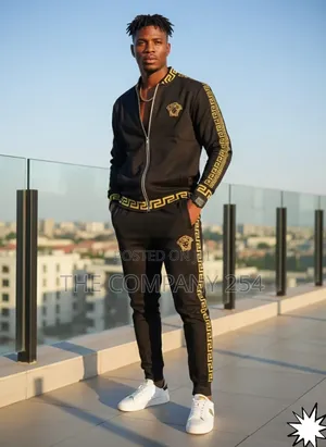 Quality Design Versace Men 2 Pieces Track Suits