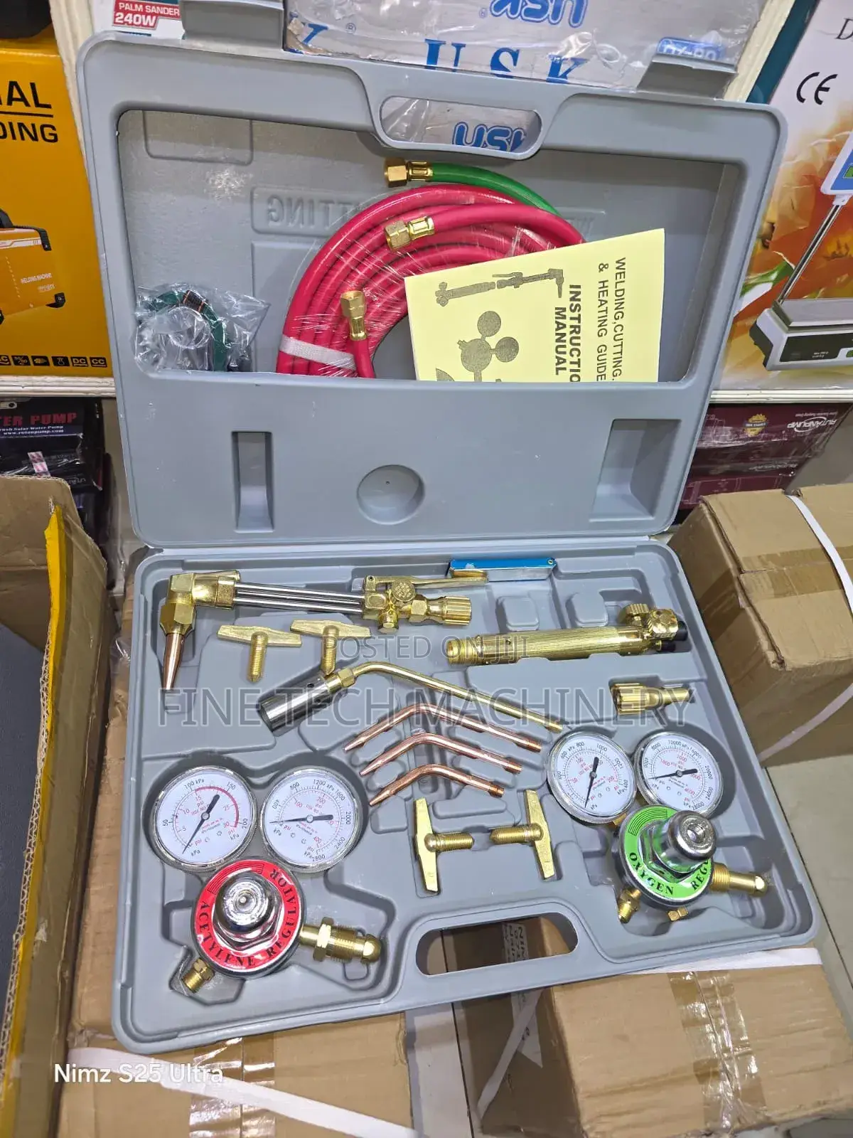 Oxygen Acetylene Welding and Cutting Torch Kit