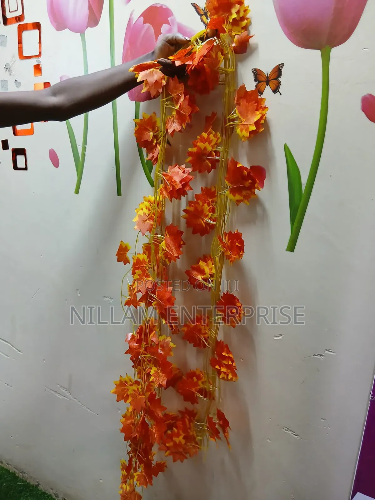 Hanging Leaves- Colored