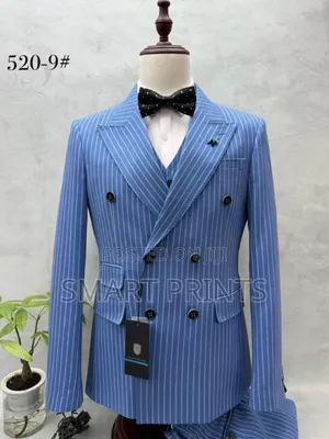 Sharp 3-Piece Suit Blazer, Waistcoat Trouser for a Confident Look.