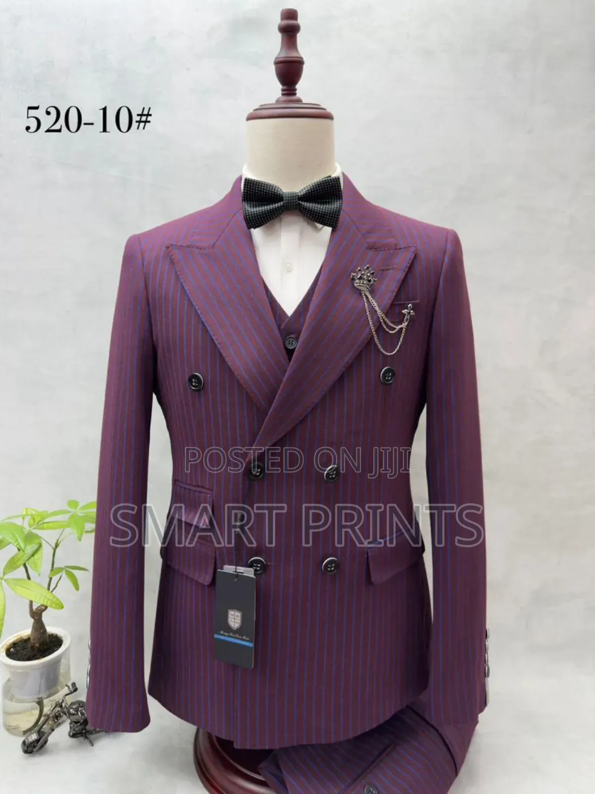Sharp 3-Piece Suit Blazer, Waistcoat Trouser for a Confident Look.