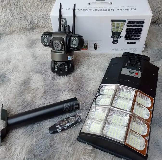 Solar Light V380 Pro App 450w Watts Two-in-One Led Solar Street Light