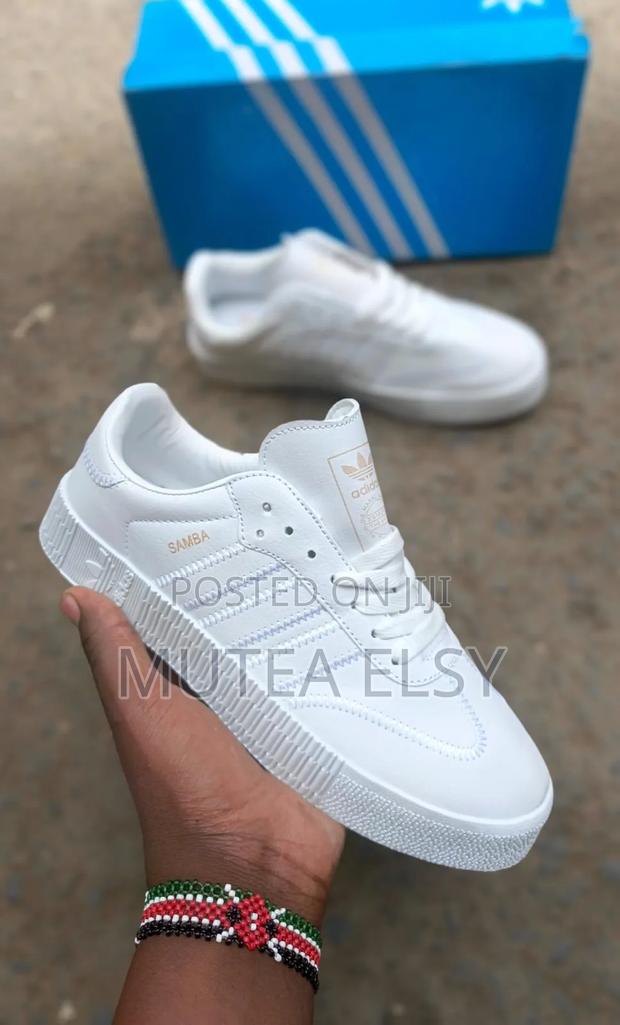 Black White Samba Double Sole Sneakers - thumbnail 3