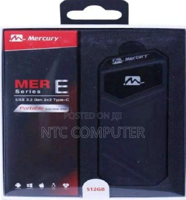 Mercury Portable SSD 512gb RGB - Usb3.2,Typec - With Type C Cable