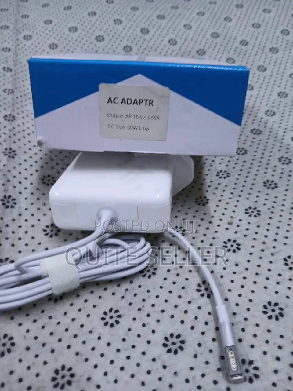 Ac Adapter/Charger Replacement Macbook 60watt Lshape