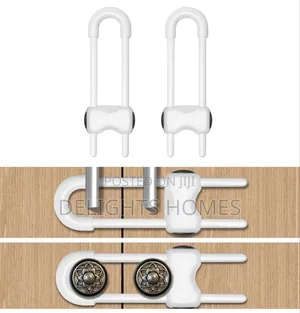 2pcs Ushaped Baby Proofing Cabinets Locks_hh