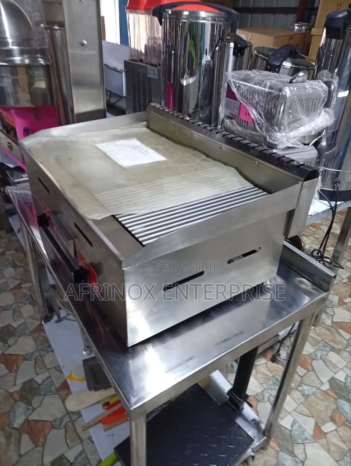 Chapati Frying Gas Griddle