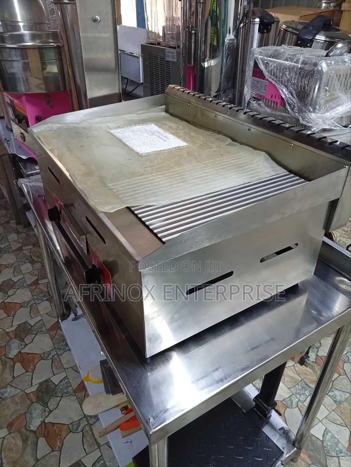 Chapati Frying Gas Griddle