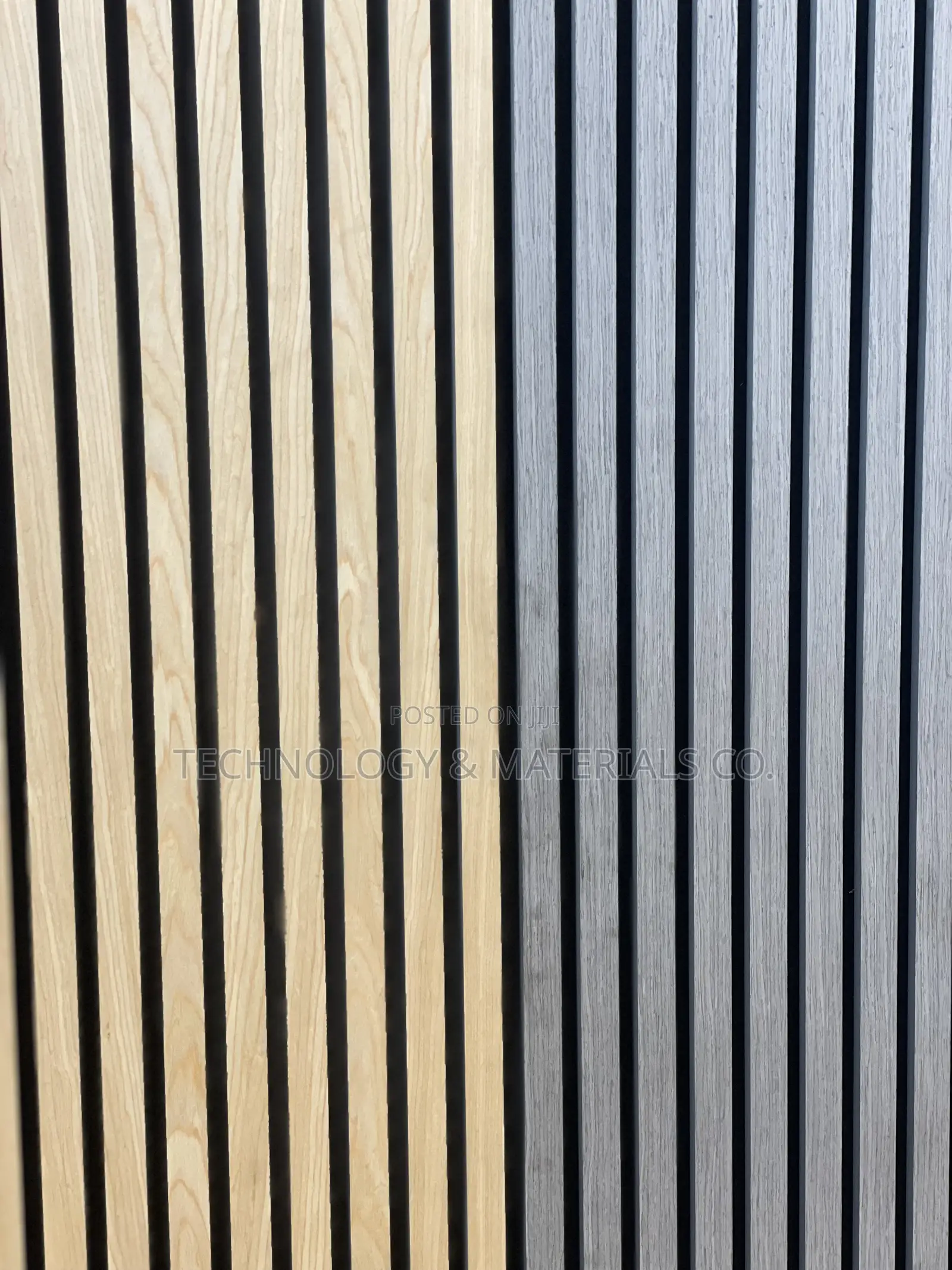 Slat Wood Acoustic Panel: 2400x600x21mm