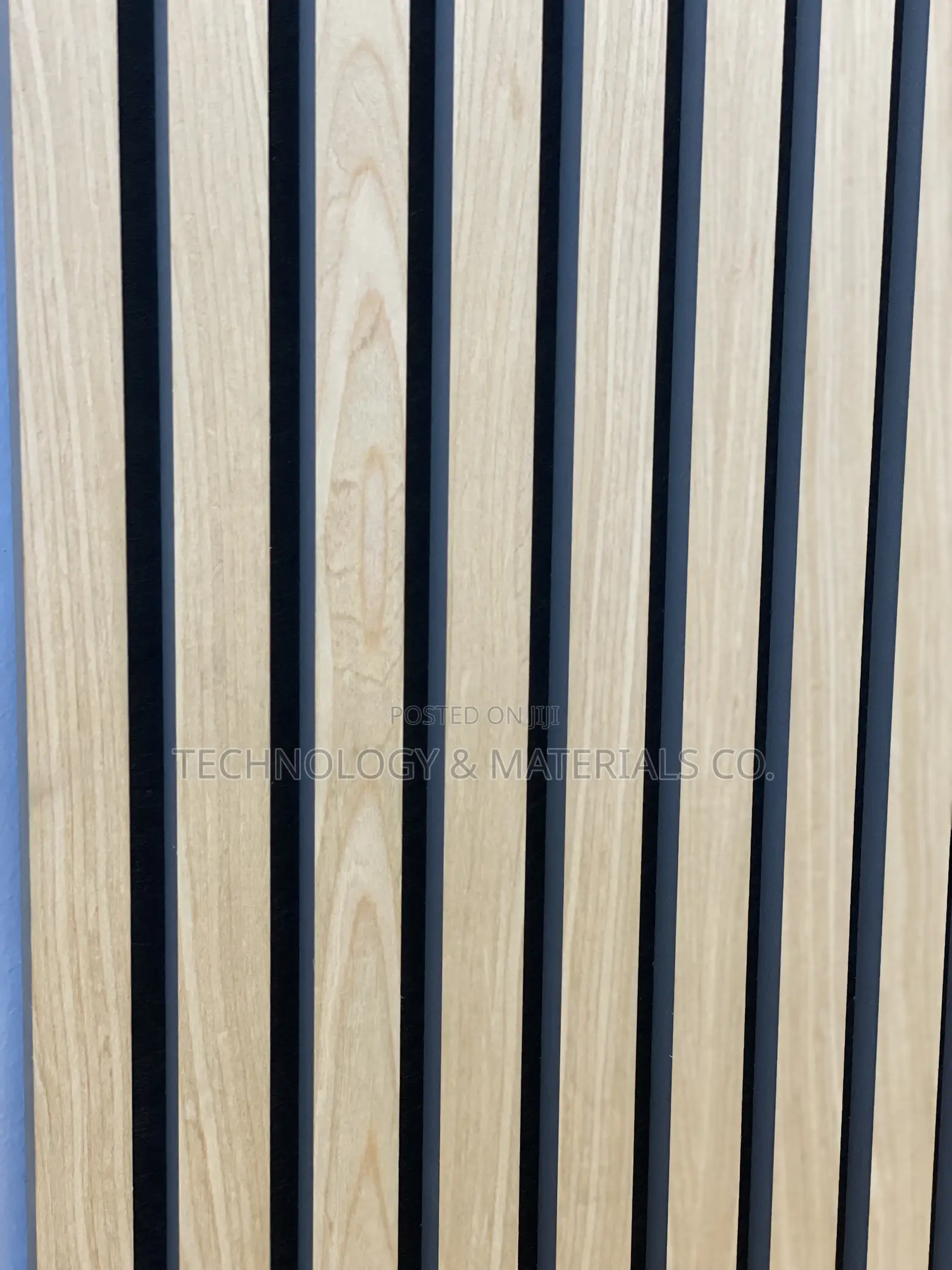 Slat Wood Acoustic Panel: 2400x600x21mm