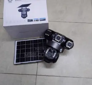 360 Triple Lens Solar Wifi Enabled Security Camera