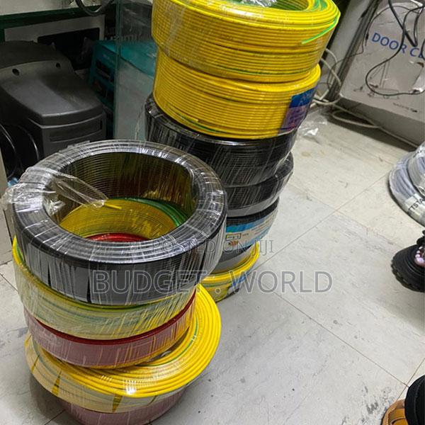 Extremely Heavy Duty Red Flame Retardant Single Core Wiring Cable - main view