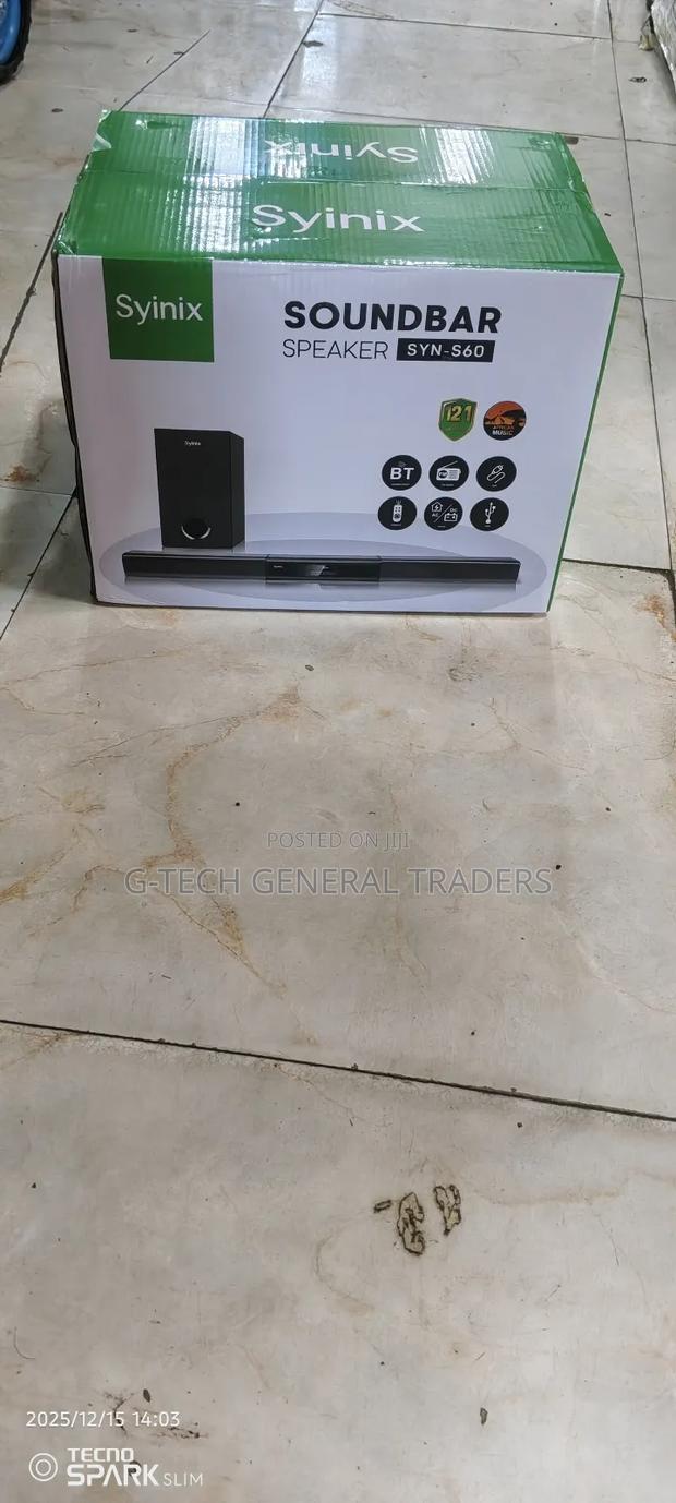 Syinix Syn-s60 Soundbar System With Bluetooth - main view