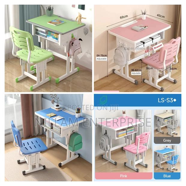 Adjustable Kids Study Set - main view
