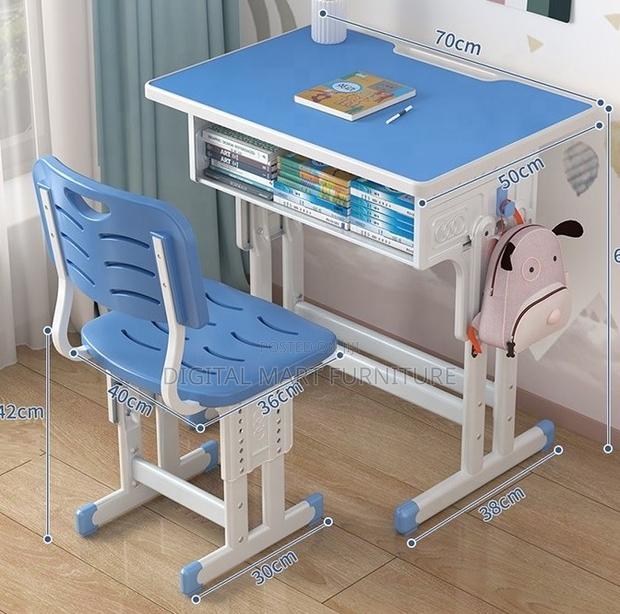 Brown MDF Kids Desk for Study - thumbnail 9