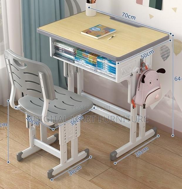 Brown MDF Kids Desk for Study - thumbnail 10