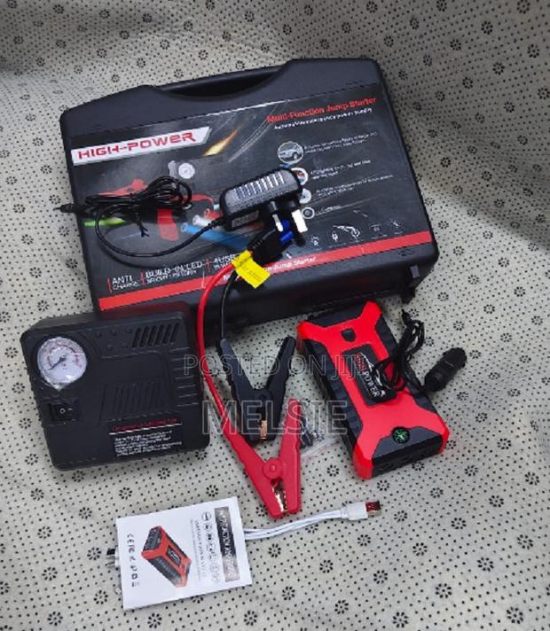 High Power Portable Car Jump Starter Kit and Air Car Jump Starter