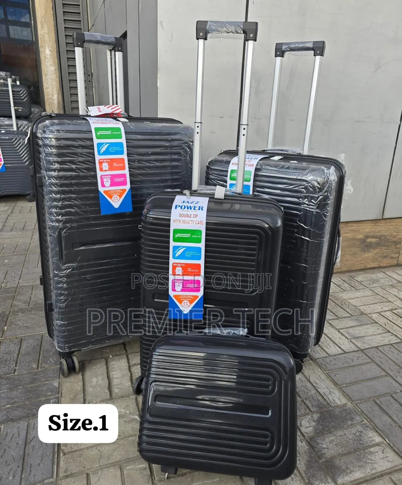 4 in 1 Luxury Unbreakable Suitcase