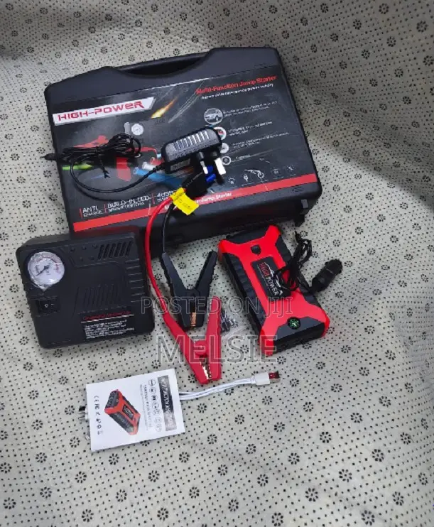 High Power Portable Car Jump Starter Kit Multi-Functional Jump Starter