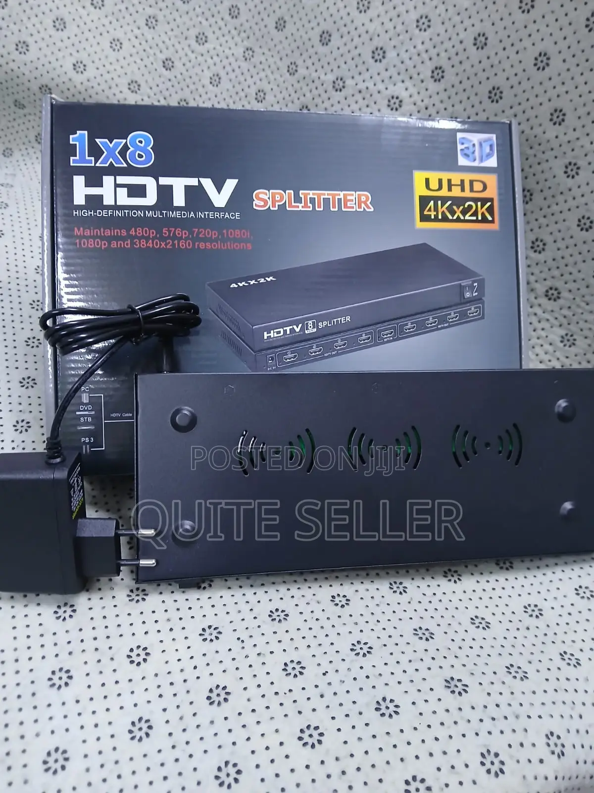 1in 8 Out Hdmi Splitter for Home Theatre System
