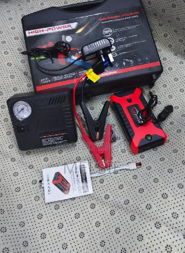 High-Power Jump Starter Kit – Multi-Function Emergency Car Booster