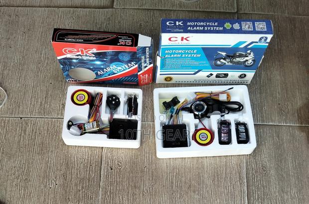 Motorcycle Alarm (Blue and Led ) - main view